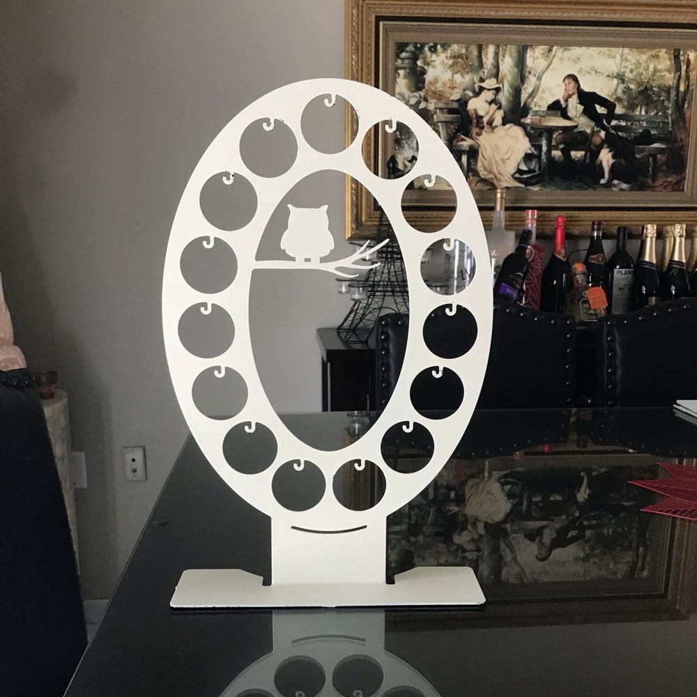 Locket display for Origami Owl jewelry parties!